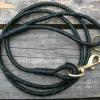 5' black/green kangaroo leash