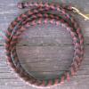 6' clip lead, black/whiskey