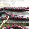 black/oxblood leash detail