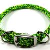 dragonfly camo round braid collar