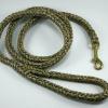 5' desert camo clip lead with intact paracord