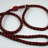 4' red/black slip lead